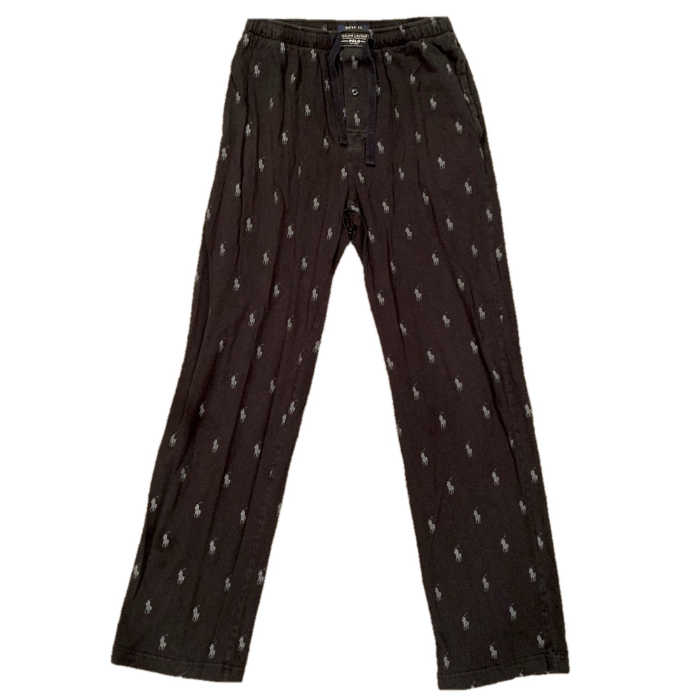 Polo by Ralph Lauren Repeat Logo Sleepwear Pants Size S - Picture 1 of 5